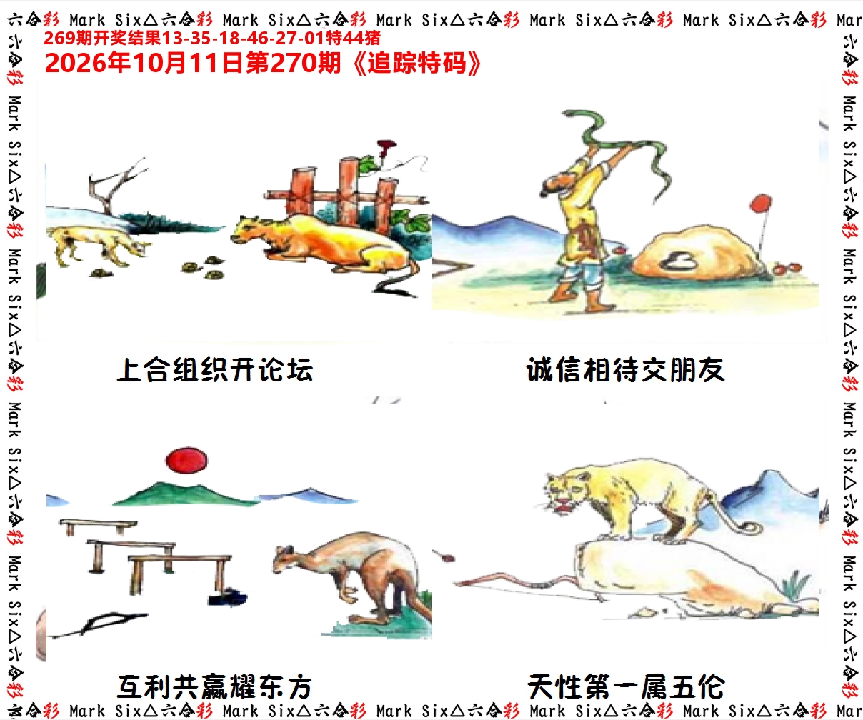 追踪特码 第270期