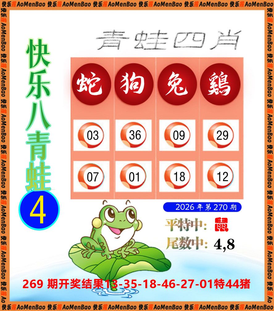 青蛙系列4 第270期