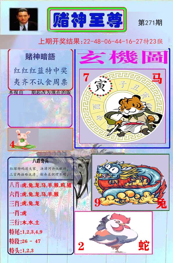 赌神至尊 第270期