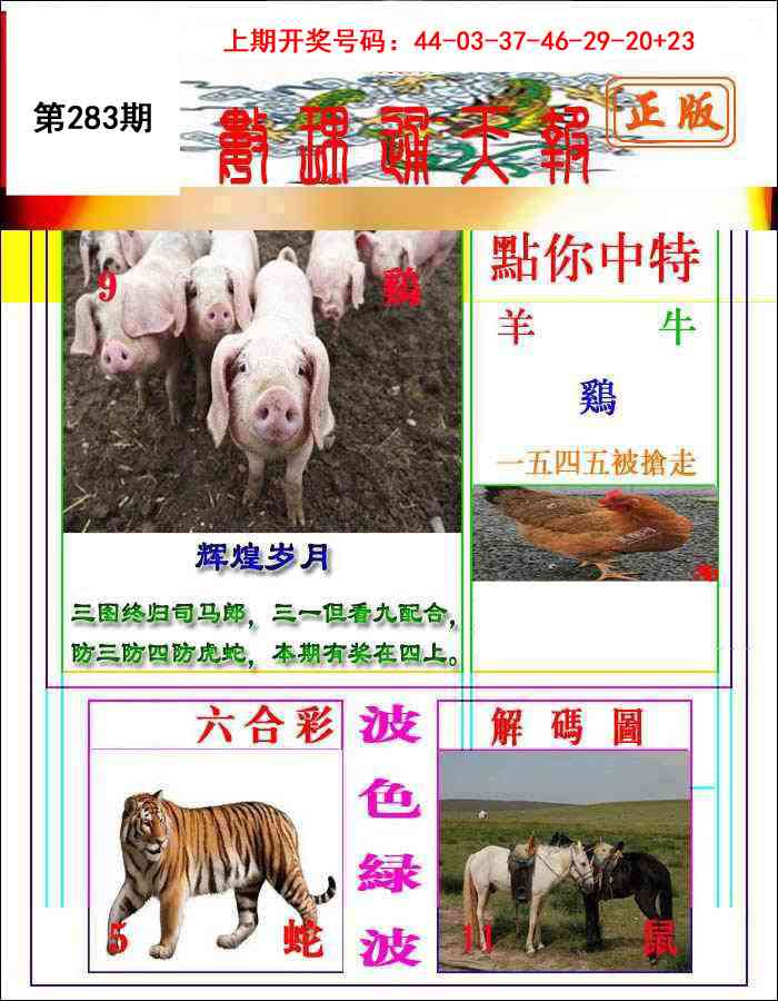 数理通天 第283期
