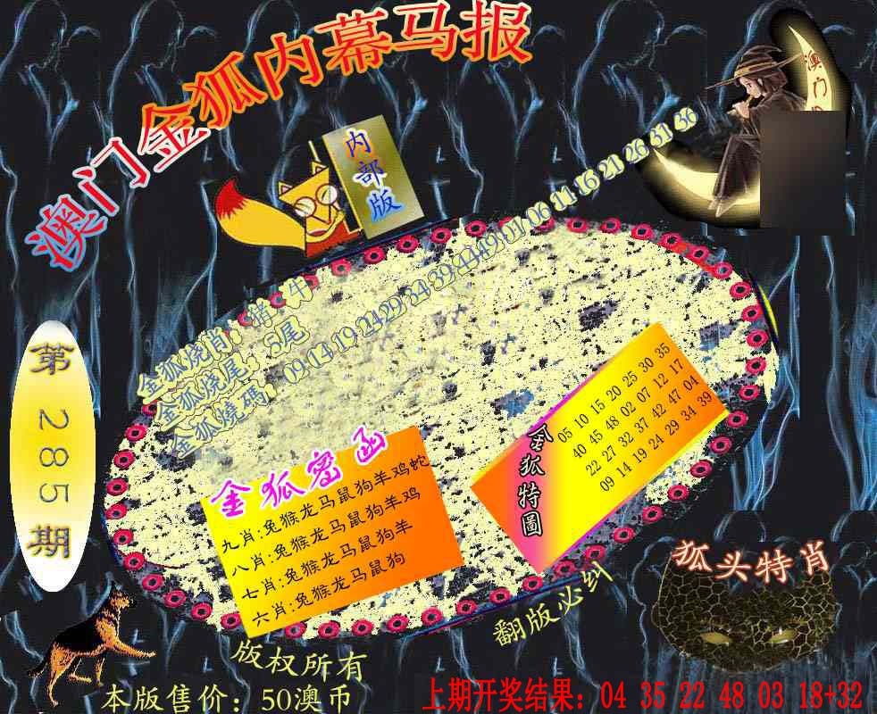 六合鬼王 第284期
