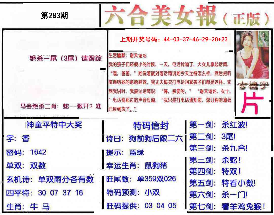 美女报 第283期