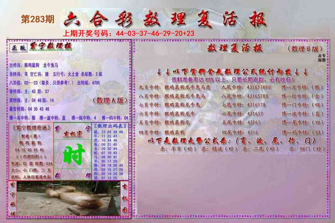 数理复活报 第283期
