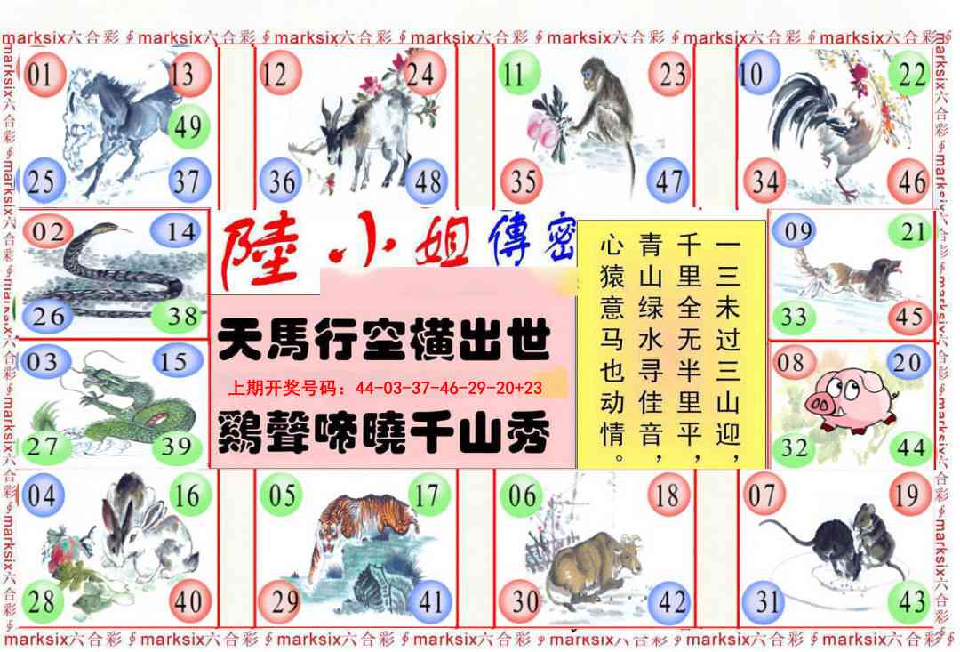 陆小姐传密B 第283期