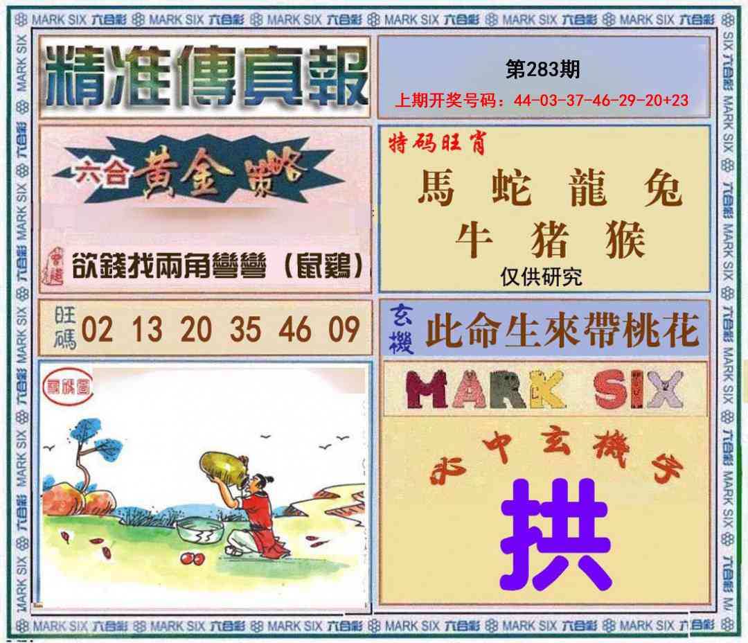 精准<傳真報> 第283期