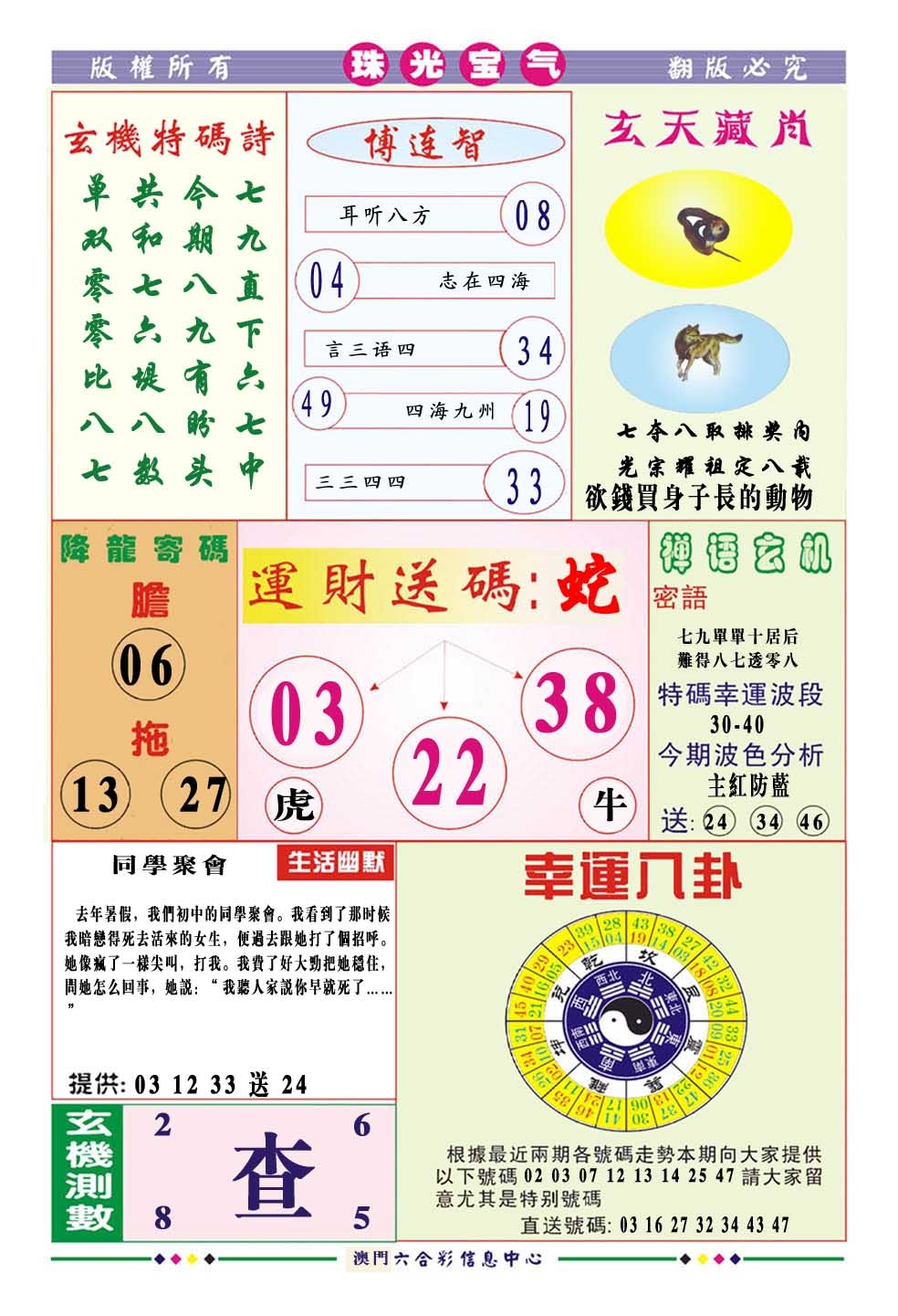 珠光宝气 第284期