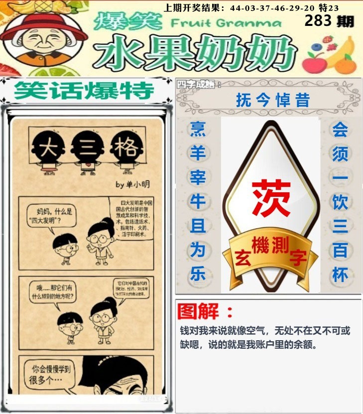 爆笑水果奶奶 第283期