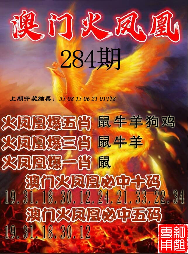 火凤凰 第284期