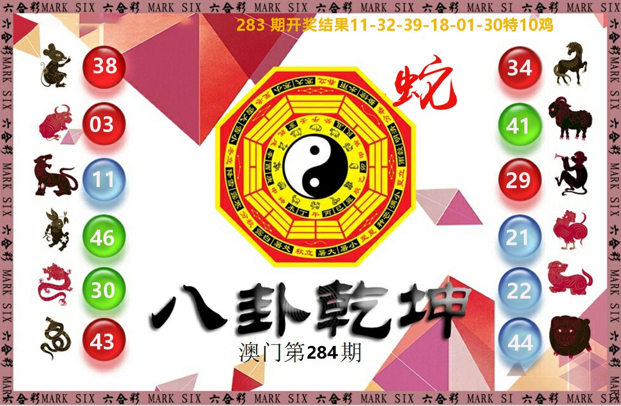八卦乾坤 第284期
