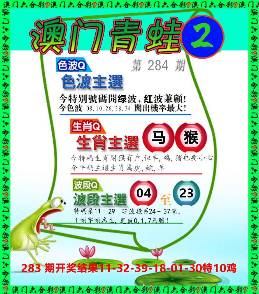 青蛙系列2 第284期