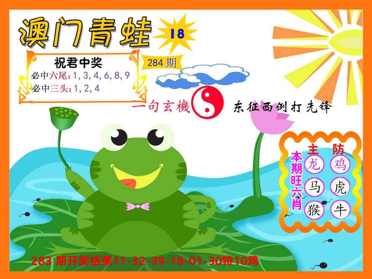 青蛙系列18 第284期