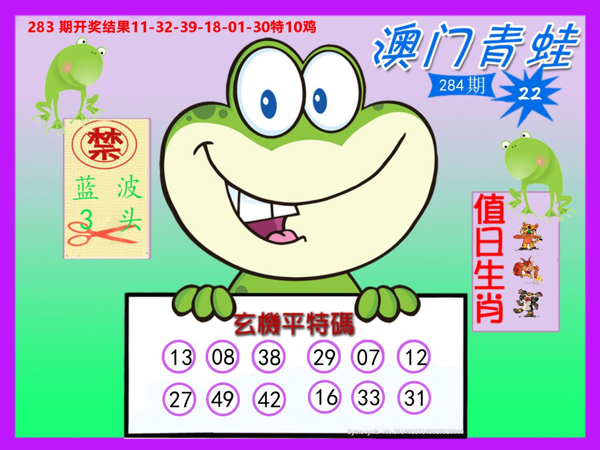 青蛙系列22 第284期