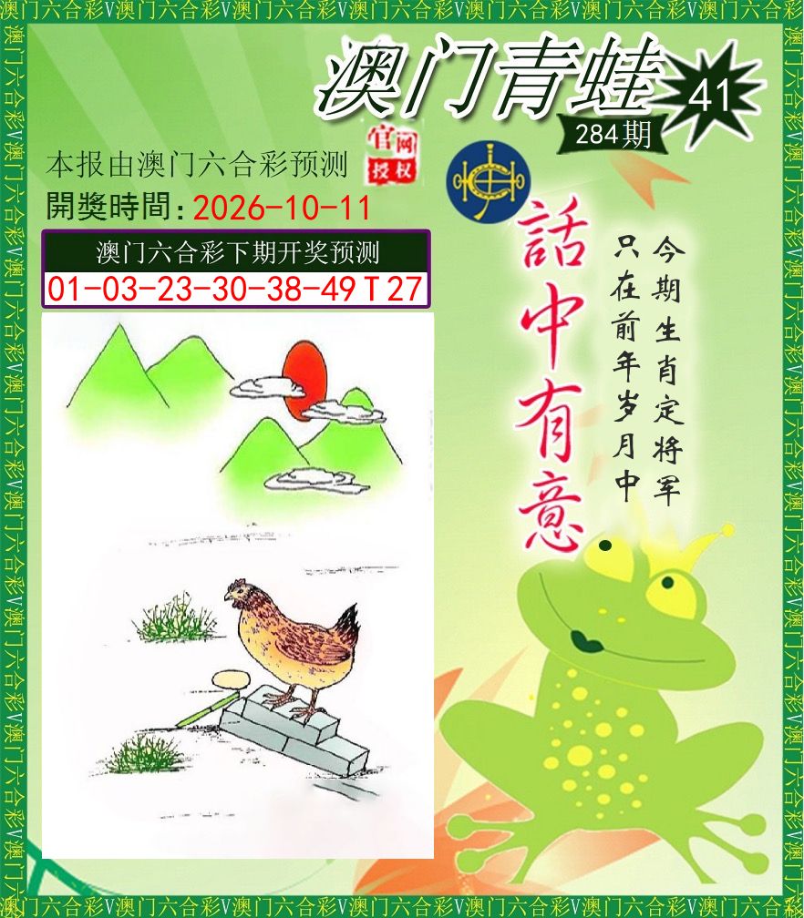 青蛙系列43 第283期