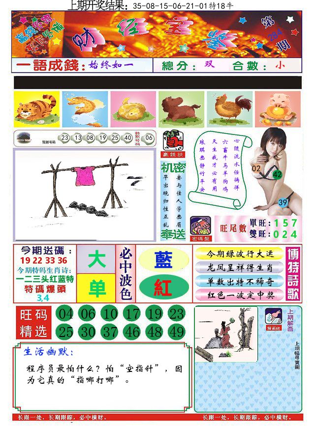 澳门财经宝鉴 第284期