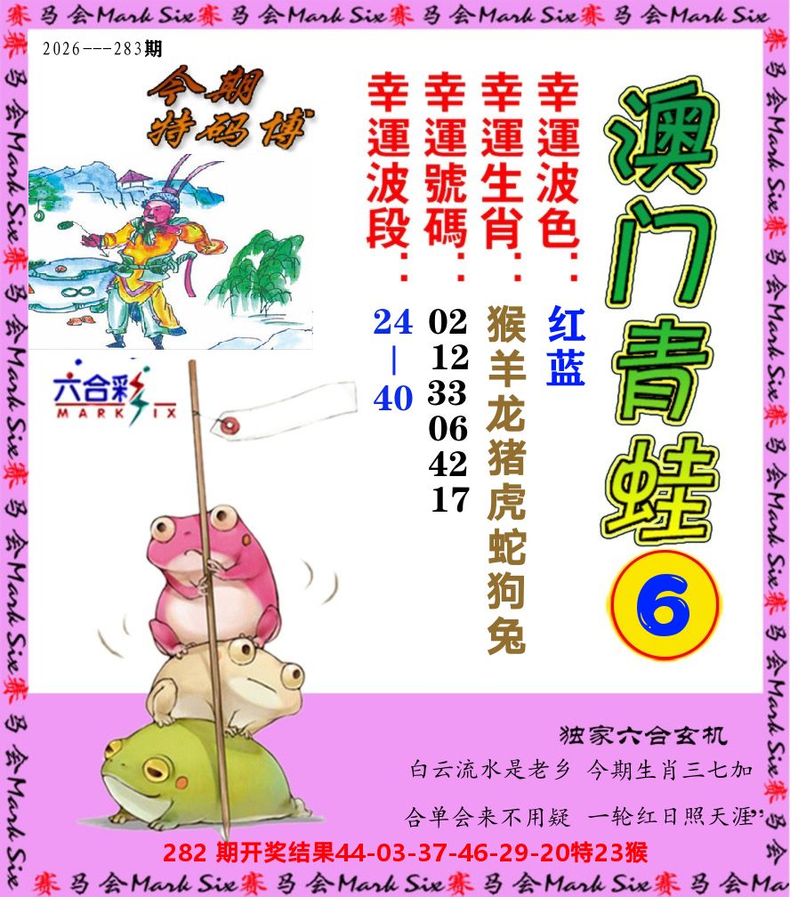 青蛙系列6 第283期
