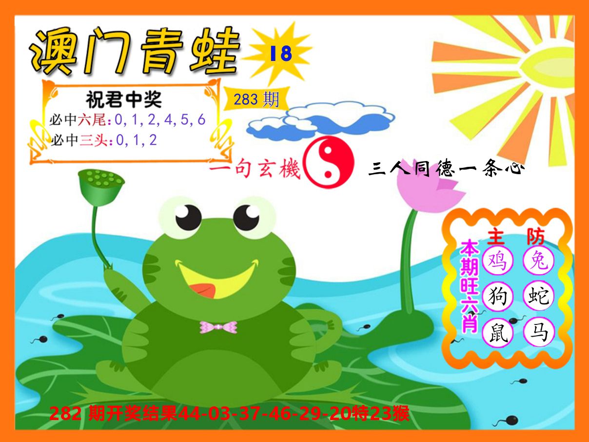 青蛙系列18 第283期