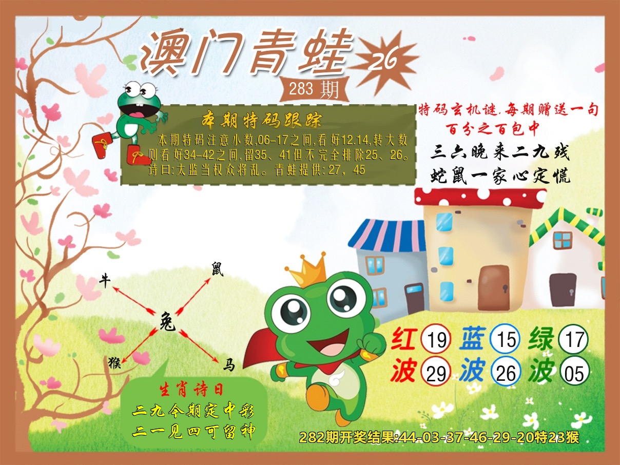 青蛙系列26 第283期