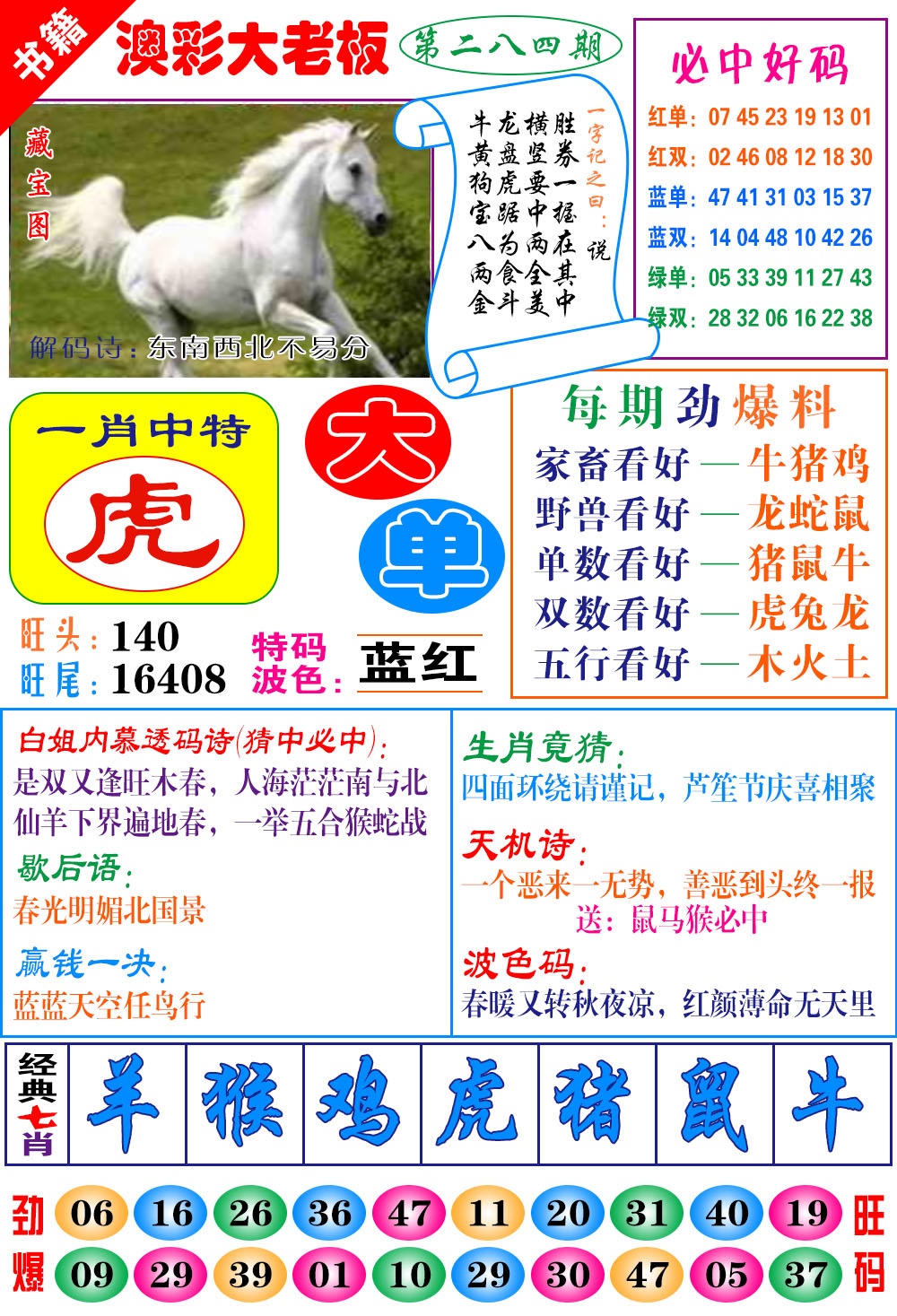 澳门大老板 第283期