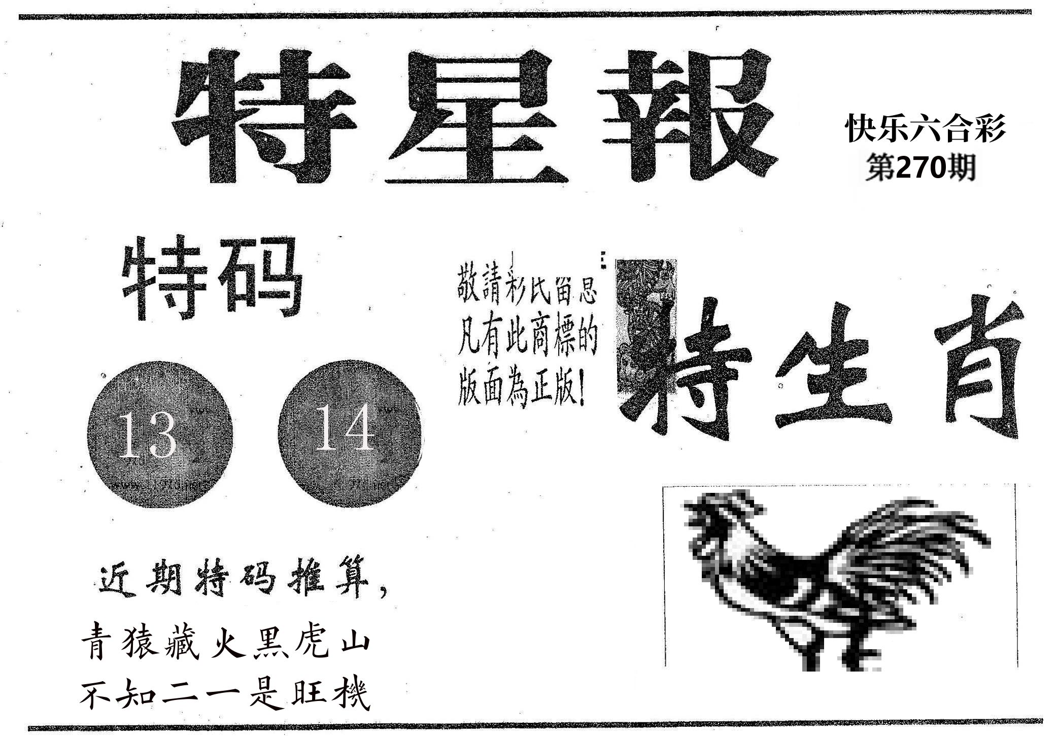 特星报 第270期