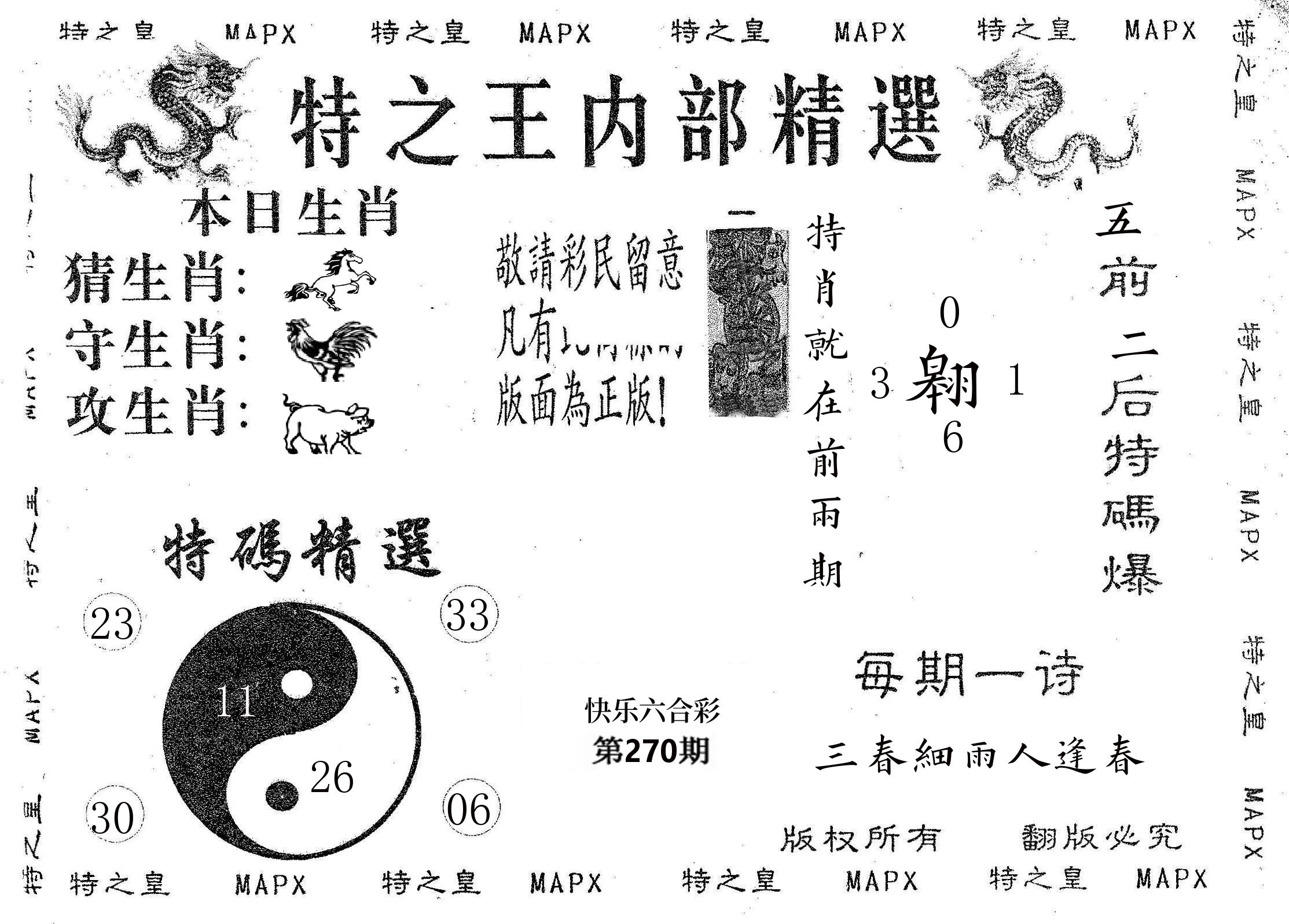 内部精选 第270期
